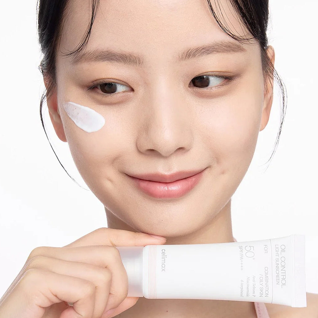 Celimax Oil Control Sunscreen textura