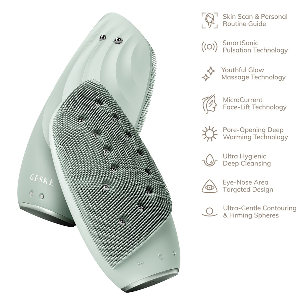 Geské Sonic Thermo Facial Brush & Face-Lifter 8 en 1